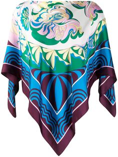 Emilio Pucci блузка асимметричного кроя с драпировкой