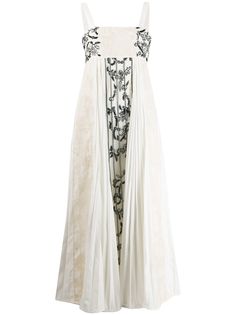 Rahul Mishra кружевное платье Echecs