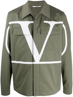 Valentino куртка с логотипом VLogo