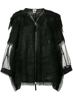 Comme Des Garçons Noir Kei Ninomiya плиссированный жакет из тюля