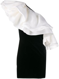 Alexandre Vauthier бархатное платье мини