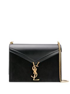 Saint Laurent сумка на плечо Cassandra с логотипом