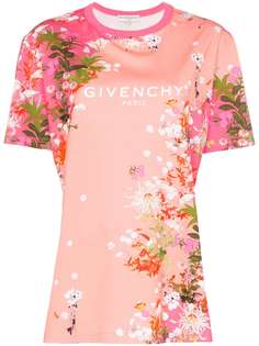 Givenchy футболка с логотипом