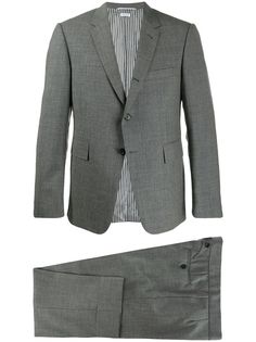 Thom Browne классический костюм-двойка с галстуком