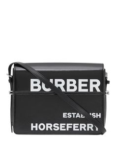 Burberry сумка на плечо Grace с узором Horseferry