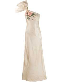 Alexander McQueen платье на одно плечо