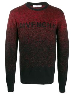 Givenchy джемпер с эффектом градиента