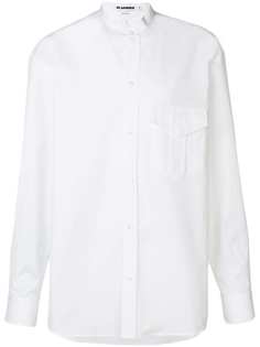 Jil Sander рубашка с воротником стойкой