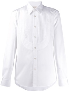 Alexander McQueen рубашка с манишкой