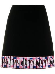 Emilio Pucci юбка мини со складками