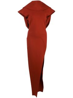 Rick Owens платье Theresa с боковым разрезом