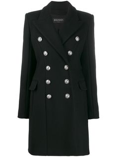 Balmain двубортное пальто