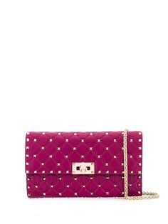 Valentino клатч через плечо Rockstud Spike