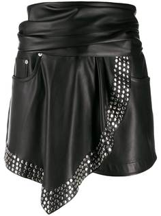 Alexander Wang шорты из искусственной кожи