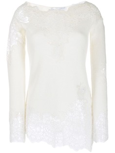 Ermanno Scervino джемпер с кружевными вставками