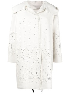 Ermanno Scervino пальто миди с перфорацией