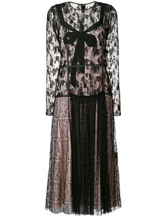 Bottega Veneta lace midi dress
