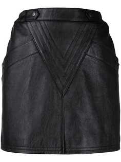 Saint Laurent юбка мини