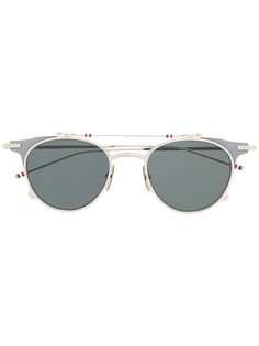 Thom Browne Eyewear солнцезащитные очки в двойной оправе