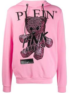 Philipp Plein худи Pink Paradise с кристаллами