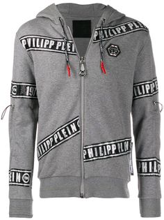Philipp Plein худи на молнии с логотипом