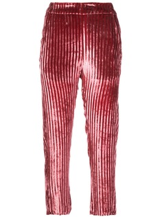 Ann Demeulemeester укороченные вельветовые брюки