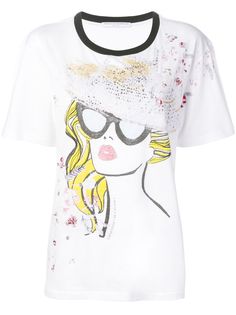 Ermanno Scervino футболка с принтом