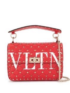 Valentino сумка Rockstud с логотипом VLTN