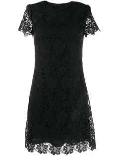 Givenchy платье мини с цветочной вышивкой