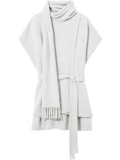 Proenza Schouler кашемировый топ без рукавов с драпировкой