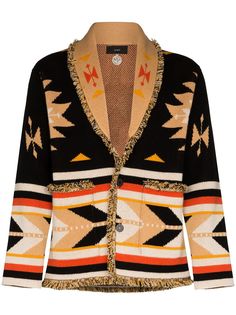 Alanui кашемировый кардиган Icon 3.0