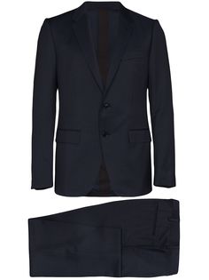 Ermenegildo Zegna костюм-двойка строгого кроя в клетку
