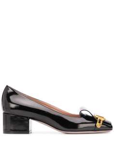 Valentino туфли-лодочки Valentino Garavani Club с логотипом VLogo