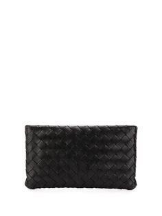 Bottega Veneta клатч с плетением Intrecciato