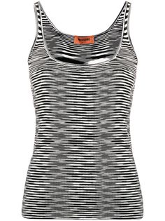Missoni трикотажный топ с абстрактным узором