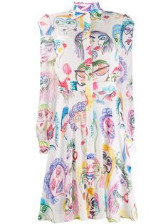 Moschino платье с принтом