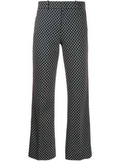 Gucci брюки Bootcut с монограммой