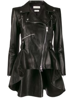 Alexander McQueen куртка с баской