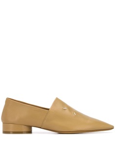 Maison Margiela лоферы с декоративной строчкой