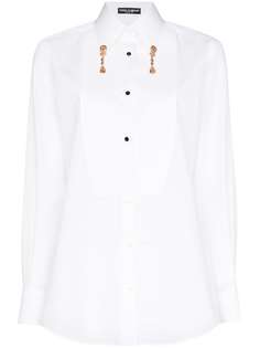 Dolce & Gabbana рубашка с кристаллами