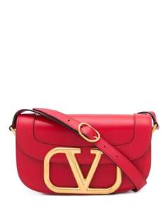 Valentino объемная сумка на плечо Valentino Garavani с логотипом VLogo