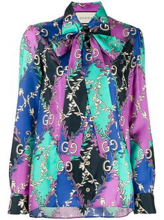 Gucci блузка с логотипом GG