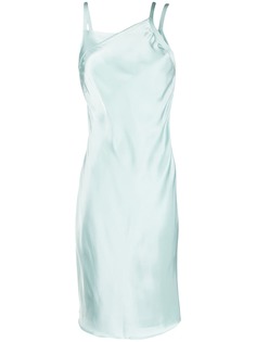 Helmut Lang платье-комбинация асимметричного кроя