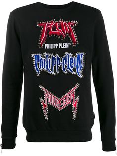 Philipp Plein толстовка с заклепками