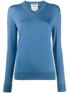Jil Sander мягкий трикотажный джемпер