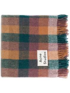 Acne Studios клетчатый шарф