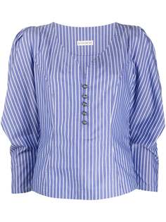 Etro блузка с пышными рукавами
