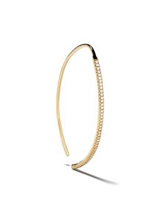 Ileana Makri золотые серьги-кольца с бриллиантами