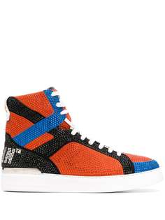 Philipp Plein высокие кеды Money Beast