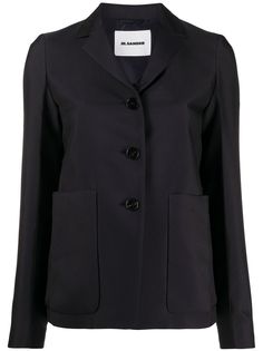 Jil Sander однобортный блейзер